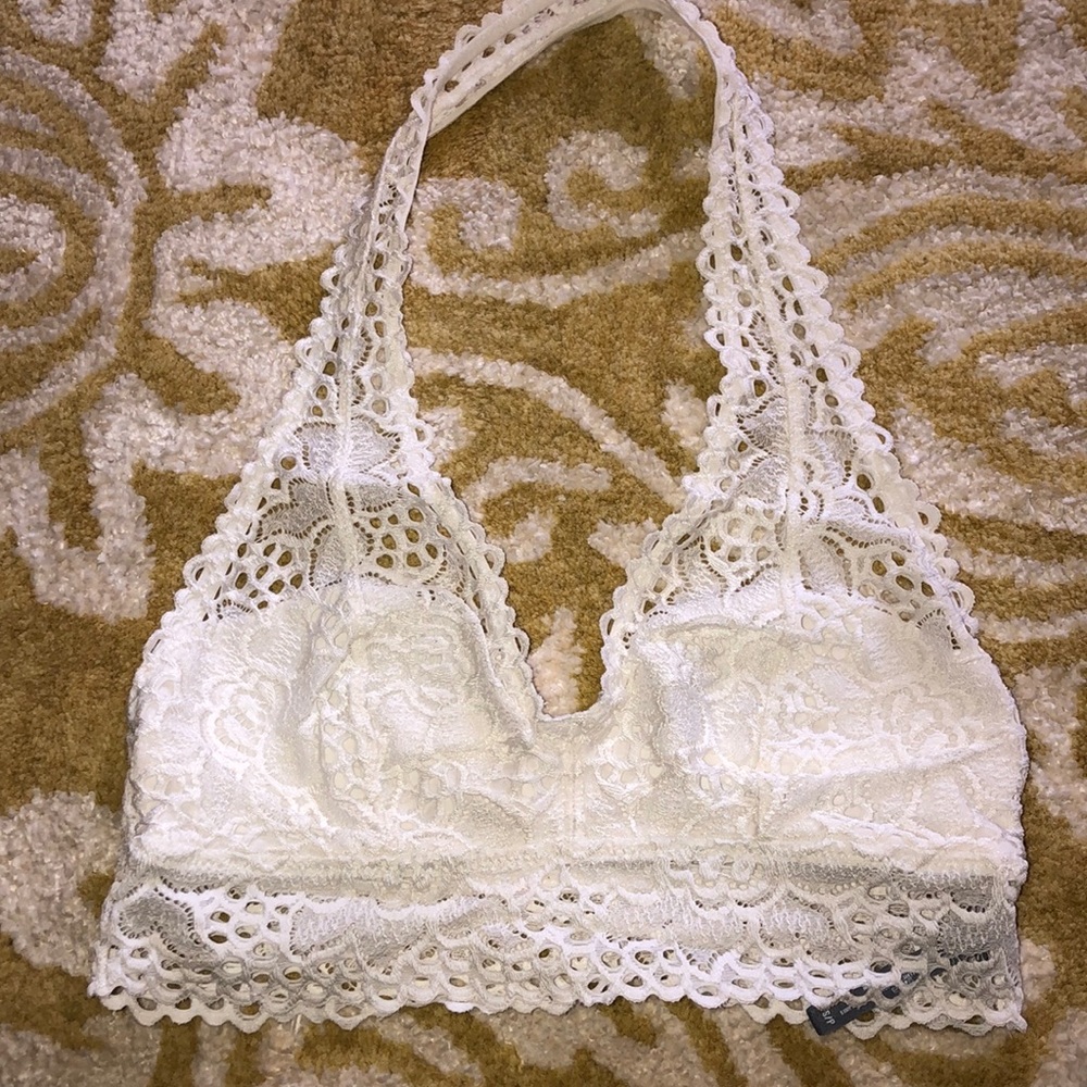 Aerie White Lace Bralette
